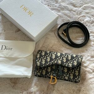 Dior saddle belt pouch